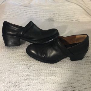 EUC BØC Børn Concept Black Leather Shooties